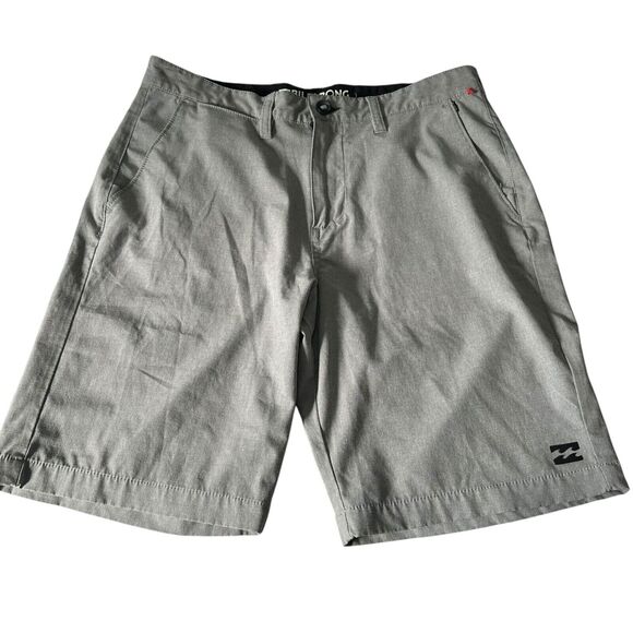 Billabong Submersibles 4-way Stretch Walkshorts Men 32" Gray Surf Swim Trunks - Picture 1 of 4